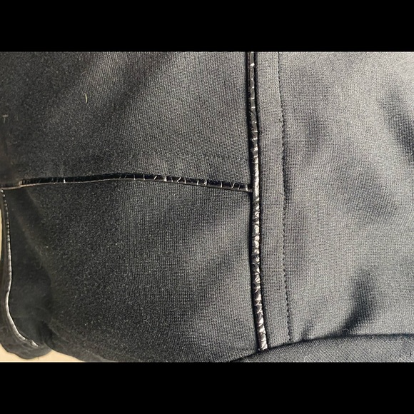 Goth Punk XOXO Black Cropped Moto Style Long Sleeve Belted Jacket - Picture 5 of 5